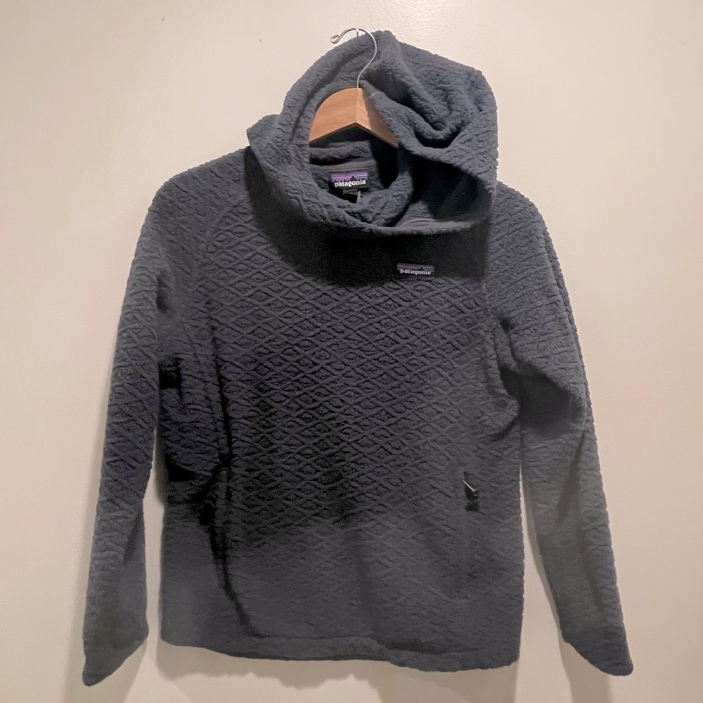 Patagonia textured fleece pullover